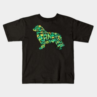 Bernese Mountain Dog Kids T-Shirt